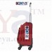 OkaeYa 16 inch 4 wheel Trolley Cabin Bag- Exclusive Pilot Bag Shape-Red